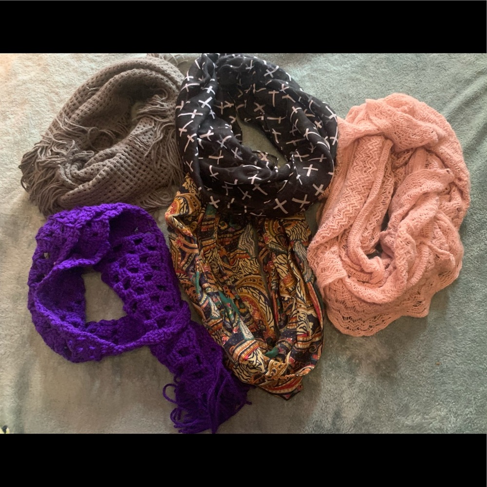 Infinity Scarves - Bundle of 5